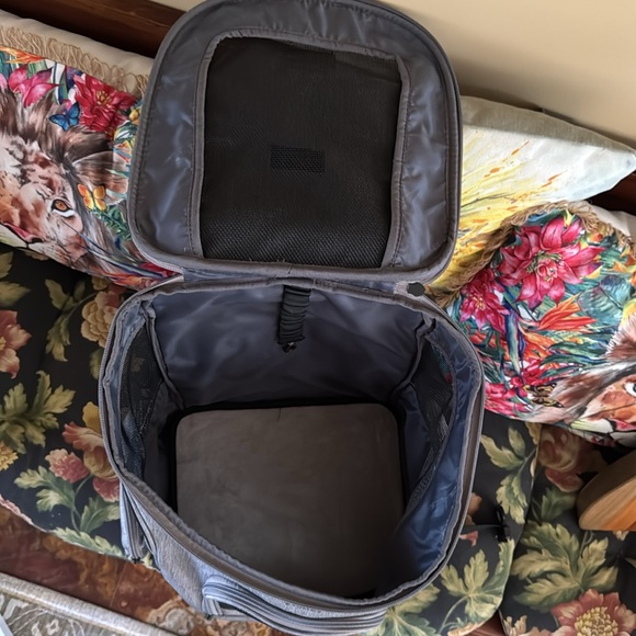 Gray Pet Carrier Backpack - Picture 8 of 12